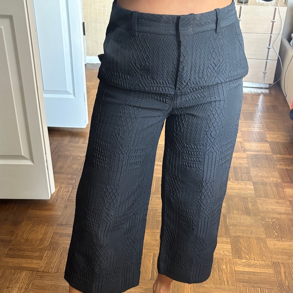 BCBGMaxAzria Black Belted Pantsuit - Picture 3 of 6